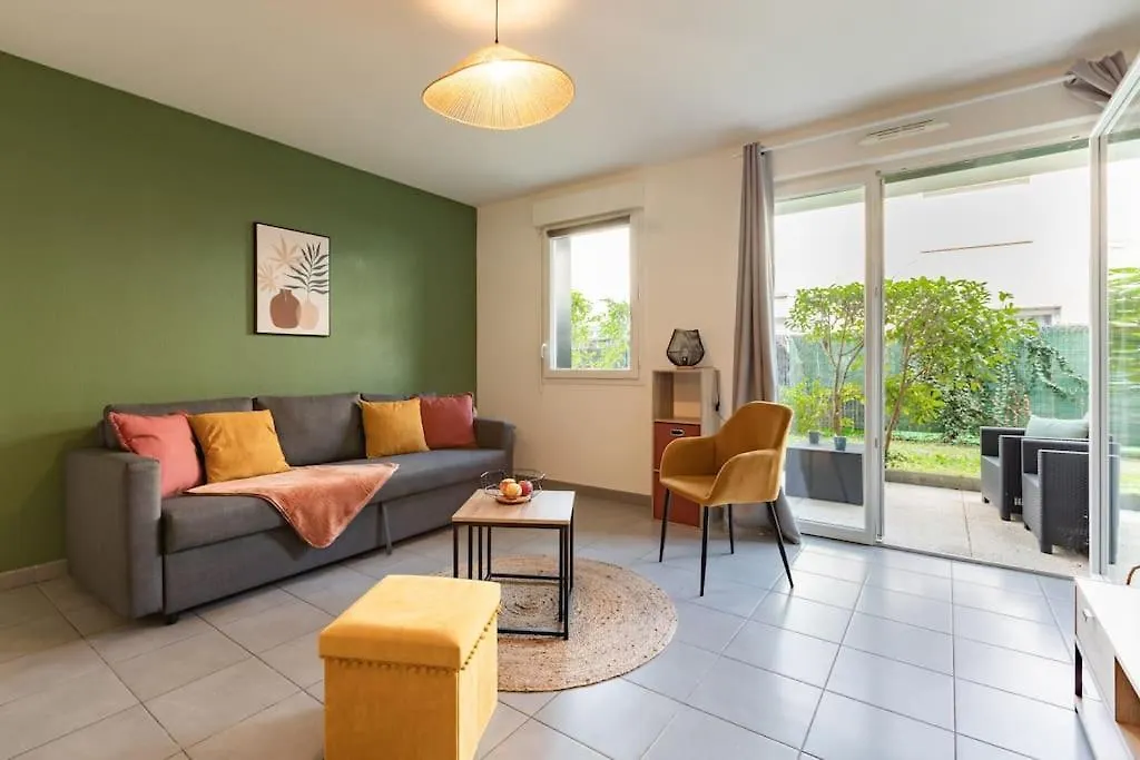 Apartment Charme Et Confort En Rez-De-Chaussee Avec Parking Villeneuve-Tolosane