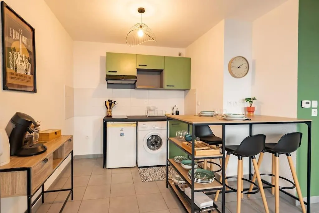 Charme Et Confort En Rez-De-Chaussee Avec Parking Villeneuve-Tolosane Apartment